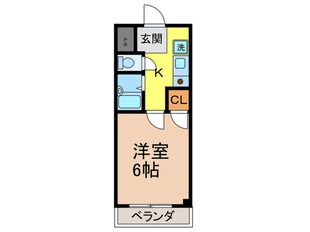 カルムメゾンの物件間取画像